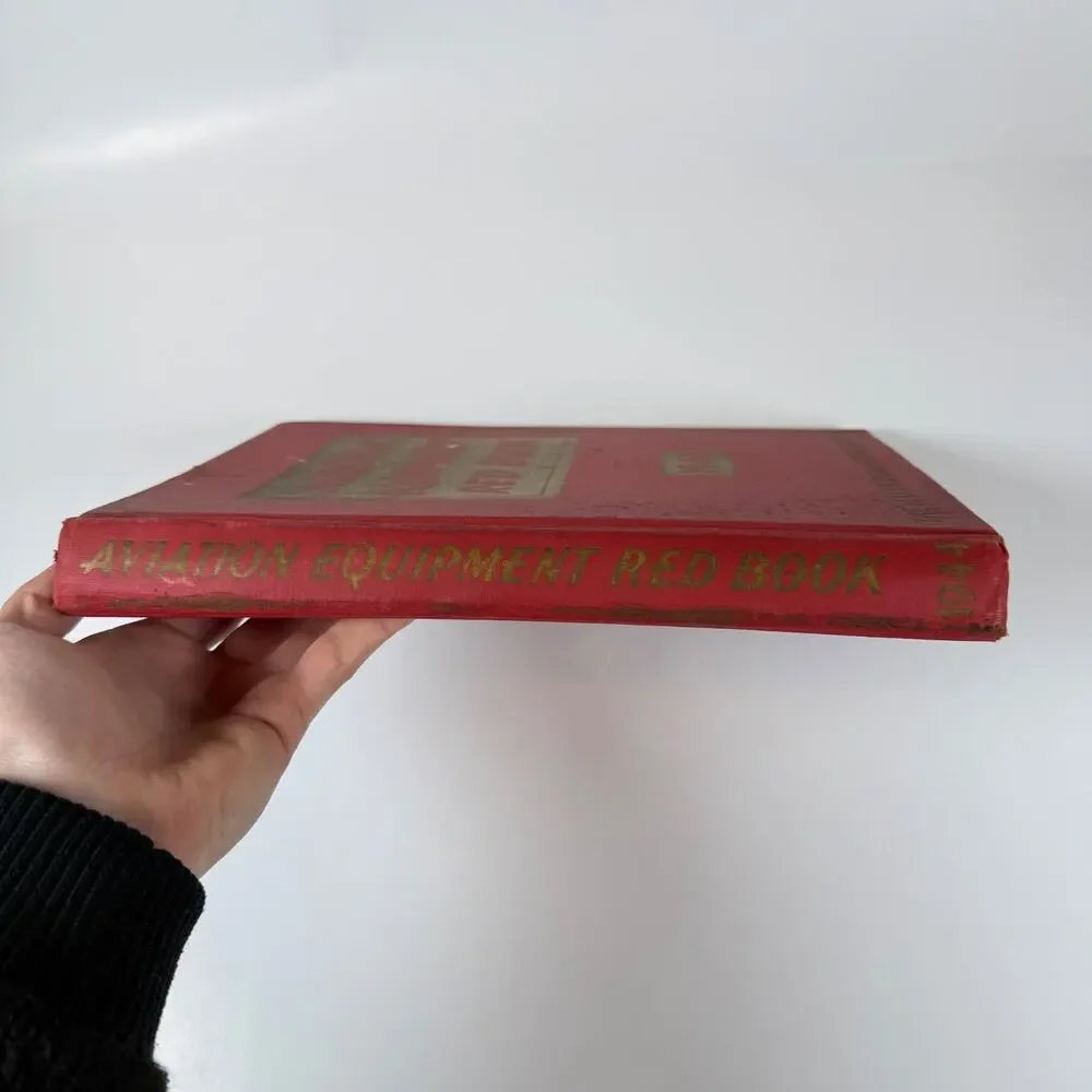 Aviation Equipment Red Book by John Regan 1944 Vintage book
